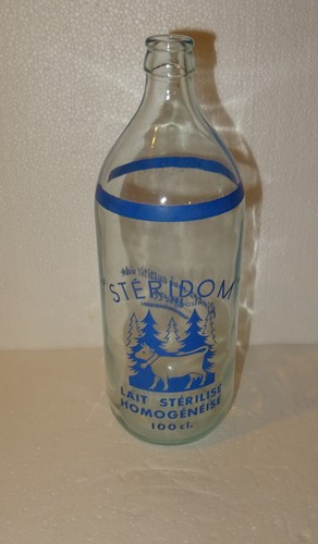 Ancienne bouteille lait en - lait,