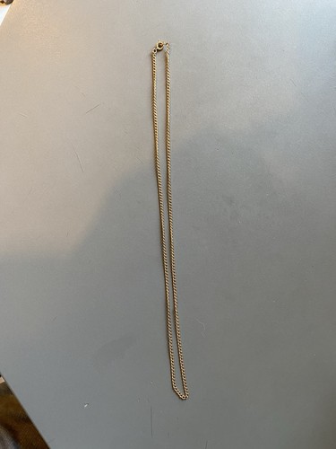 Collier chaîne maille - , doré