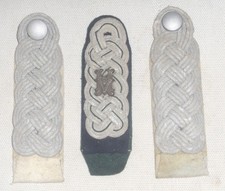Lot épaulettes Allemandes major infanterie commandant armée défense civile 1940