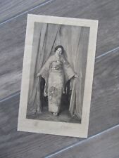 GUSTAVE VALERIAN JAPON GEISHA GRAVURE JAPONAISE 19° SIGNEE AU CRAYON