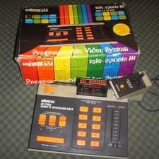 Console à cartouche jeu vidéo UNIVOX Telesports III Superstar boite Pong sport