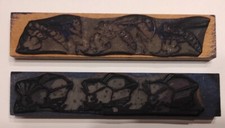 lot 2 anciens tampons scolaire frise abeille porc-epic  studia scrapbooking 41