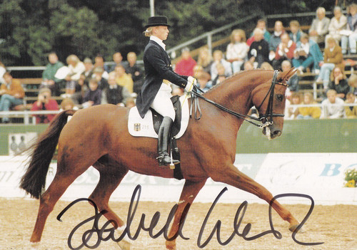 Autograph isabell werth - -,