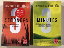 3 SECONDES - 3 MINUTES Roslung Hellstrom Thriller roman policier 2 livres