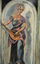 Vintage huile peinture