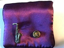 SAXOPHONE Tie Tack Pin In