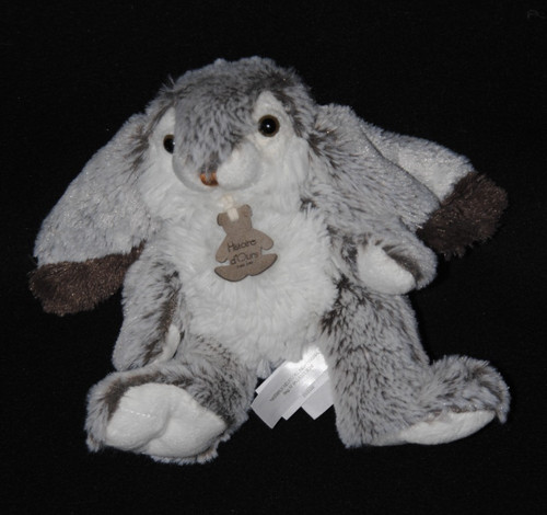 Peluche doudou lapin marius - lapin,