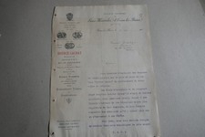 1905 lettre facture EAUX