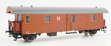 Échelle H0 - Heljan Wagon À Bagages F5 25887 De La SJ -- 16007090 Neu