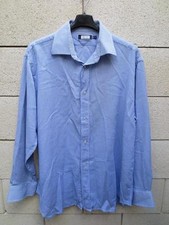 Chemise EDEN PARK Town Line manches longues bleu blanc 41 1 6 L