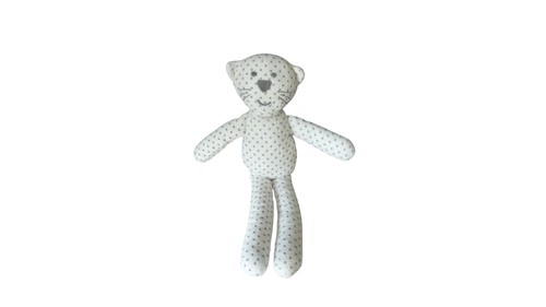 Peluche chat blanc étoiles - ,