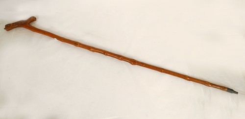 Antique monoxyl cane boxwood - antique,