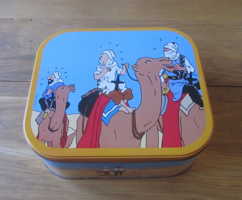 Boite tintin delacre le - tintin,