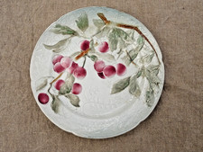 Ancienne assiette barbotine
