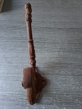 Ancien porte manteau mural en fonte 