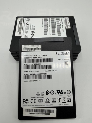 Disque dur ssd sata 256go - 2.5",
