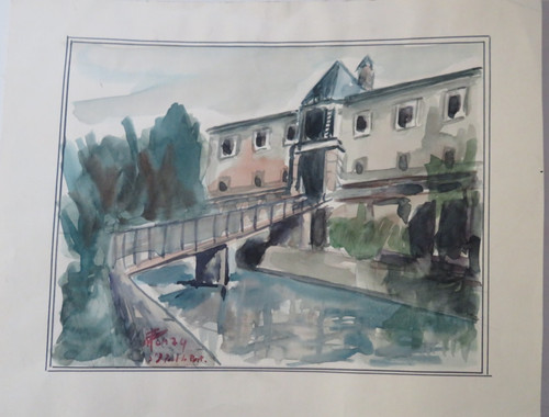Ecole francaise dessin - francaise,