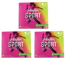 3 Packs Of Playtex Sport Super