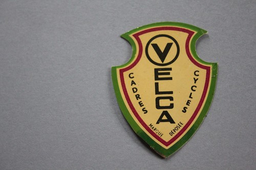 Ancien autocollant velca - np,
