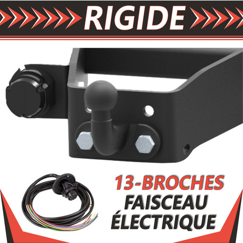 Attelage rigide pour - , renault
