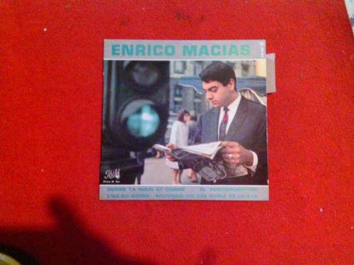 Vinyle tours enrico macias - 45,