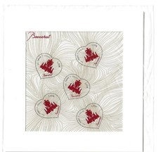France 2014 feuillet Coeur de Baccarat F4883 Neuf sans charnière Luxe