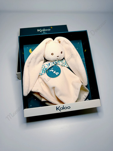 Doudou plat lapinoo - doudou, lapin