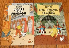 2 Cartes postales Tintin