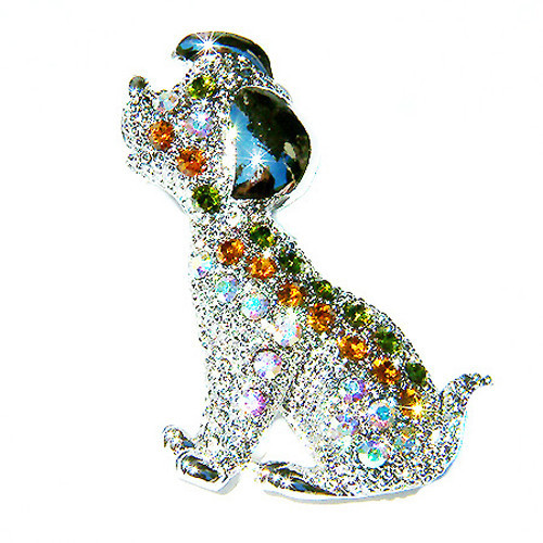Broche cristal swarovski - en,