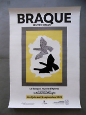 BRAQUE Georges Affiche