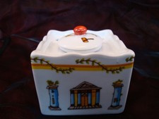 Encrier Franc Macon Bureau Porcelaine