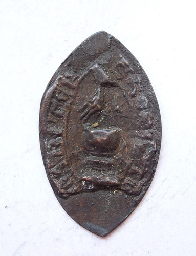Empreinte sceau medieval - de,