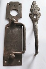 2 Anciennes Poignées En Fer