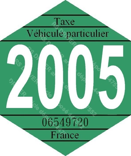 Vignette fiscale 2005 pour - fiscale,