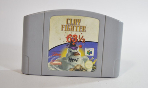 Clayfighter nintendo 64 - 63,