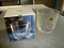 SEAU A GLACONS CRISTAL D'ARQUES  " OVATION " -  Haut. 16 cm - Diam: 14,5 cm 