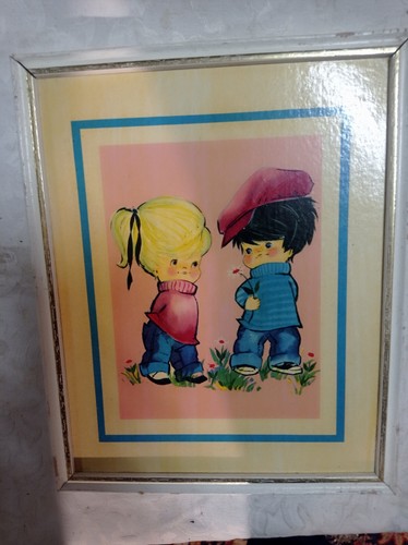 Tableau vintage petits - tableau, "petits