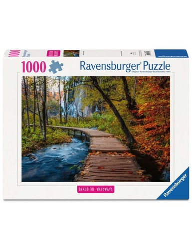Puzzle 1000 chemin boisé - p,