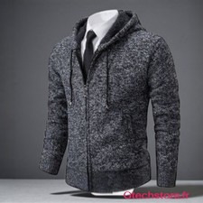 Cardigan Homme Zippé Polaire