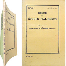 REVUE ÉTUDES ITALIENNES n°4