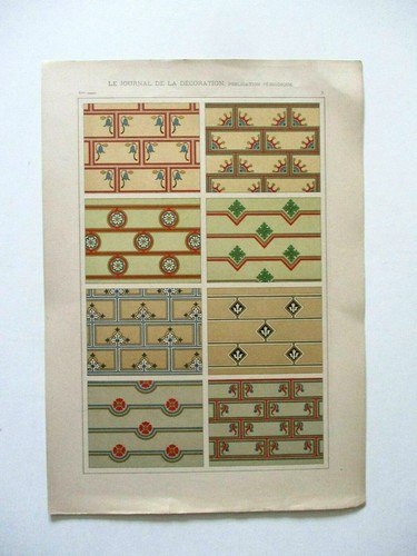 Chromo litho ancienne - chromo,