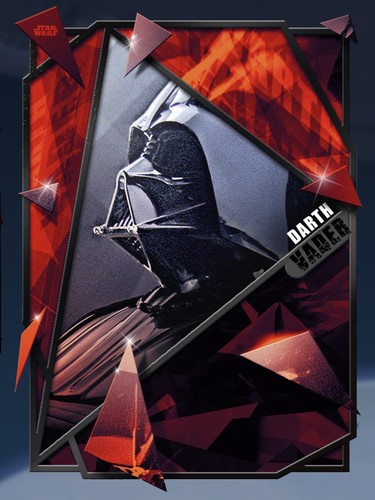 Digital card fractured black - digital,
