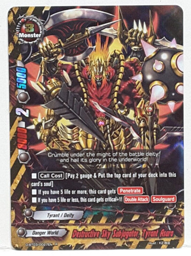 Buddyfight destructeur - buddyfight, du