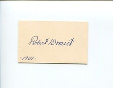 Robert drouet early actor - drouet,