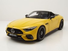 Mercedes SL 63 AMG 4MATIC+ R232 Jaune Modèle Réduit 1:18 iScale