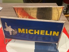PLAQUE EMAILLEE PRESENTOIR DOUBLE FACE MICHELIN