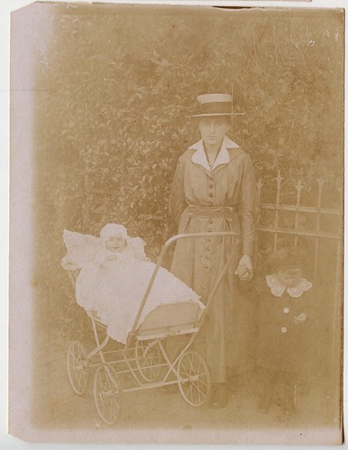 Portrait famille mère avec