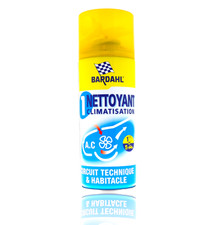 BARDAHL NETTOYANT CLIM PURIFIANT CLIMATISATION ANTIBACTÉRIEN 5 VOITURES XXL