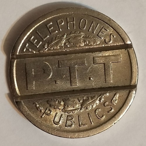 Jeton téléphone ptt - de,