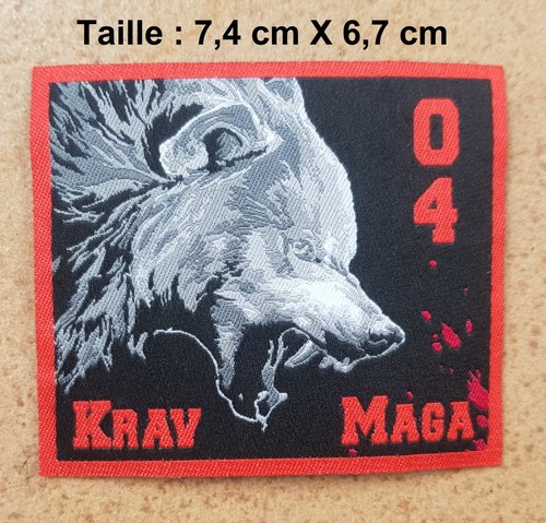 Ecusson krav maga - krav,